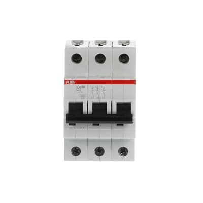 Miniature Circuit Breaker - S200M - 3P - 2A - C - (AC) 10 kA ( S203M-C2)