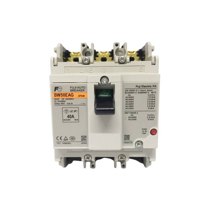 Fuji Electric Breaker ฟูจิ เบรกเกอร์ รุ่น BW50EAG 3 Pole 40A