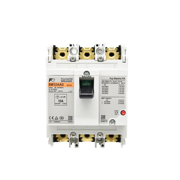 Fuji Electric Breaker ฟูจิ เบรกเกอร์ รุ่น BW32AAG 3 Pole 10A